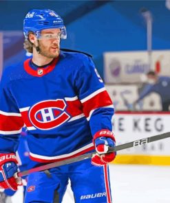 Jonathan Drouin Habs paint byn umbers