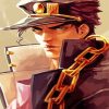 Jotaro Kujo Anime paint by numbers