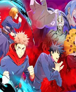 Jujutsu Kaisen Japanese Anime paint by numbers