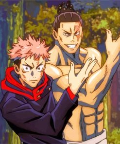 Jujutsu Kaisen Characters paint by numbers