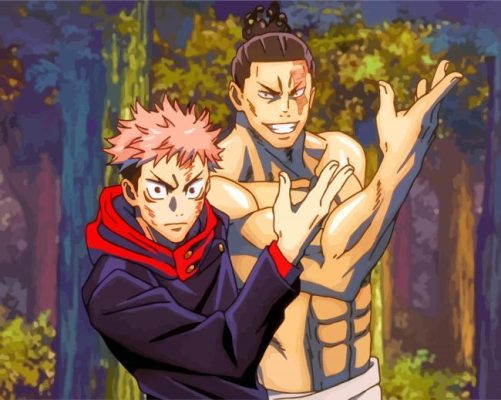 Jujutsu Kaisen Characters paint by numbers