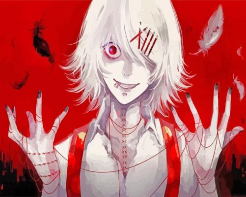 Japanese Anime Juuzou Suzuya paint by numbers