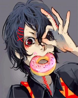 Tokyo Ghoul Manga paint by numbers