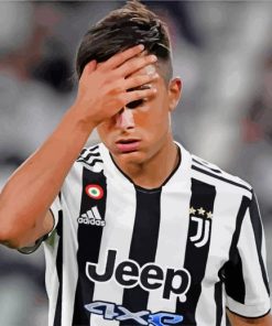 The Player Paulo Dybala paint by numbers