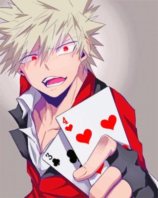Kacchan Playing Cards paint by numbers