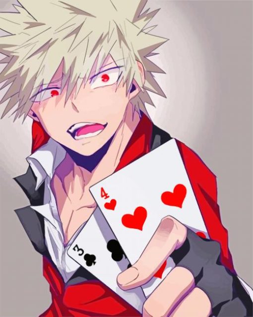 Kacchan Playing Cards paint by numbers