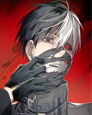 Tokyo Ghoul Anime paint by numbers
