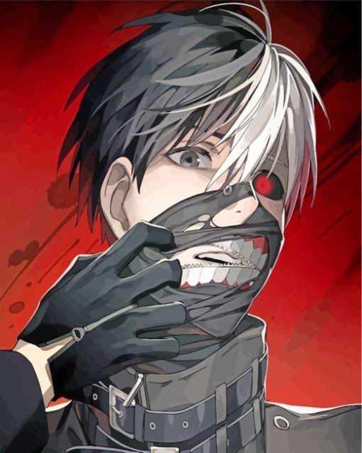 Tokyo Ghoul Anime paint by numbers