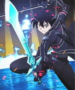 Kirito Kirigaya Kazuto paint by numbers