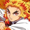 Kyojuro Rengoku Anime Character paint by numbers