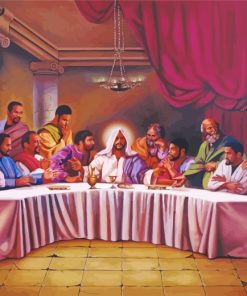 Last Supper Art paint by numbers