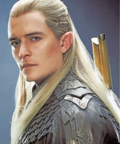 Handsome Legolas paint by numbers