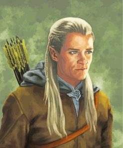 Legolas Character Movie paint by numbers