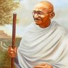 Indian Mahatma Gandhi paint by numbers