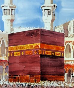 Aesthetic Mecca Kaaba paint by numbers