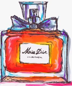 Aesthetic Miss Dior Art paint by numbers