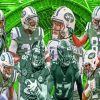 New York Jets Team paint by numbers