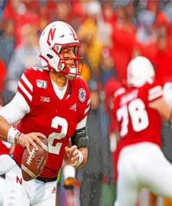 Players Of Nebraska Cornhuskers paint by numbers