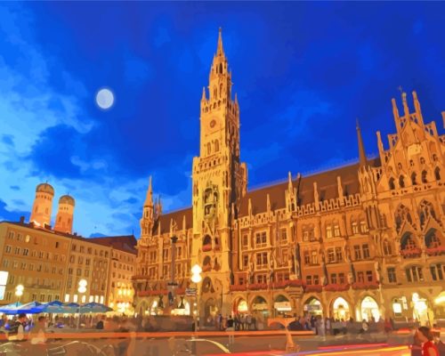 New Town Hall Munich Paint By Numbers
