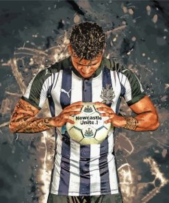 DeAndre Yedlin Player paint by numbers