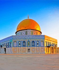 Palestine Dome Of The Rock paint by numbers