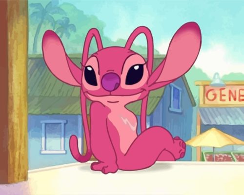 Pinky Character Disney paint by numbers