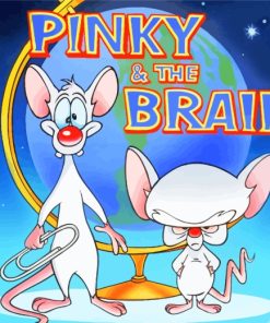 Pinky And Brain Disney paint by numbers