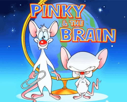 Pinky And Brain Disney paint by numbers