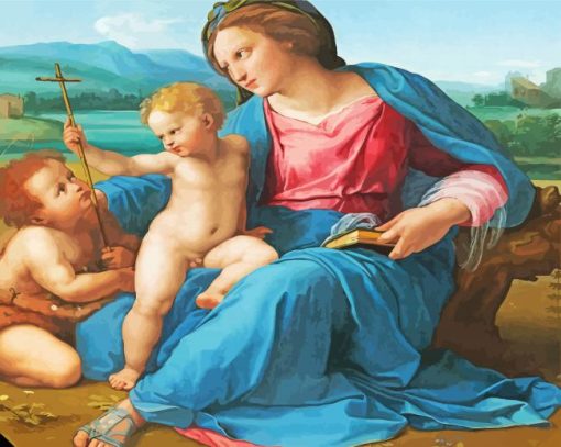Bindo Altoviti By Raphael paint by numbers