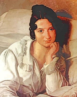 Portrait Of Carolina Zucchi paint by numbers