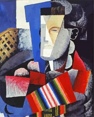 Portrait Of Martin Luis Guzman paint by numbers
