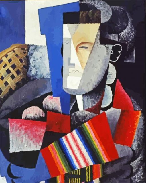 Portrait Of Martin Luis Guzman paint by numbers