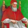 Portrait Of Pope Julius II paint by numbers