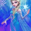 Princess Elsa Disney paint by numbers