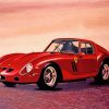 Red Classic Ferrari paint by numbers