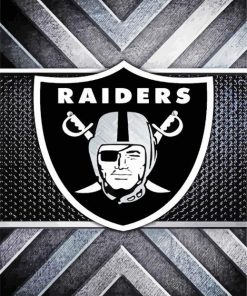 Las Vegas Raiders Logo paint by numbers