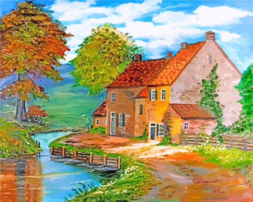 River House Art paint by numbers