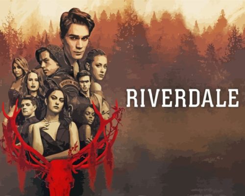 Riverdale Serie Poster paint by numbers