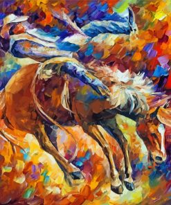 Rodeo Leonid Afremov Art paint by numbers