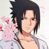 Sasuke Anime Character paint by numbers