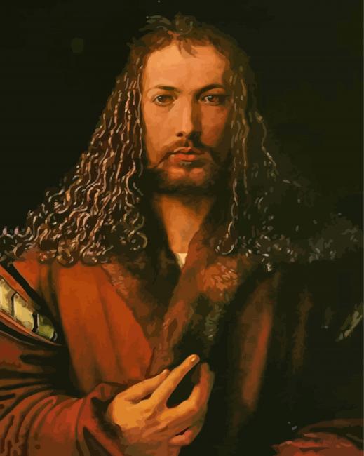Self Portrait At The Age Of Twenty Eight paint by numbers