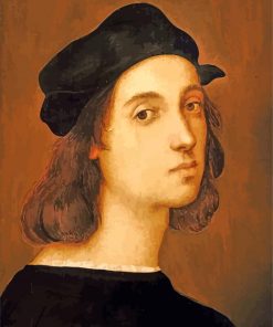 Self Portrait By Raphael paint by numbers