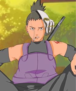 Shikamaru Nara Character paint by numbers