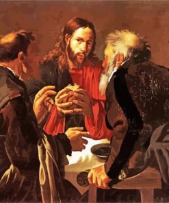 Supper At Emmaus Art paint paint by numbers