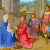 The Adoration Of The Magi paint by numbers