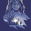 The Exorcist Horror Movie paint by numbers