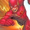 The Flash Art paint by numbers