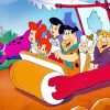 The Flintstones Americans Characters paint by numbers