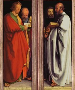 The Four Apostles paint by numbers