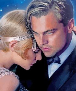 The Great Gatsby Characters paint by numbers